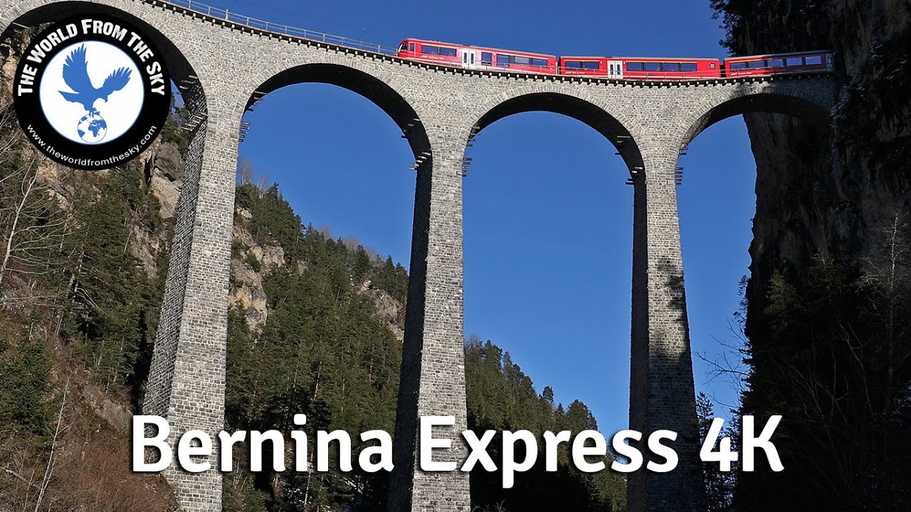 Bernina Express Switzerland 4k