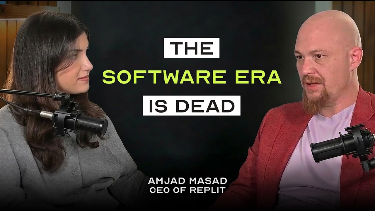 Amjad Masad, Replit CEO: The Software Era is Dead | End of Limits Podcast by HUMAIN