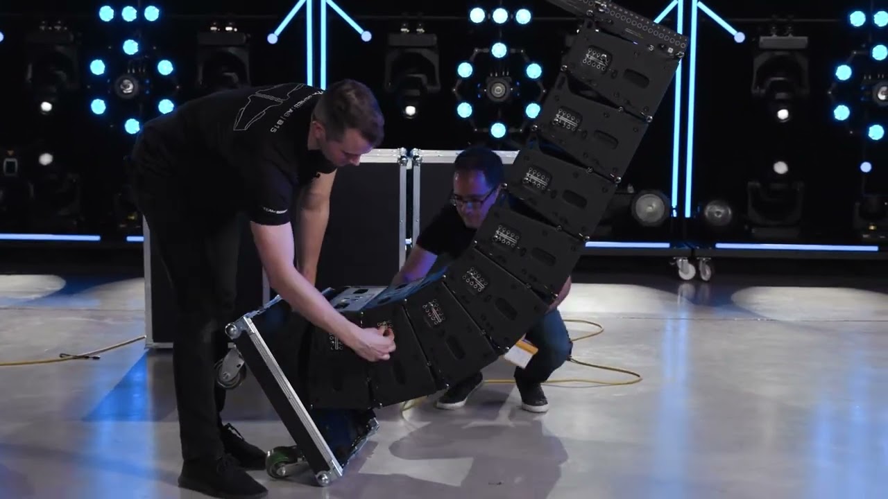 JBL Pro VTX A6 Line Arrays: Derigging Guide