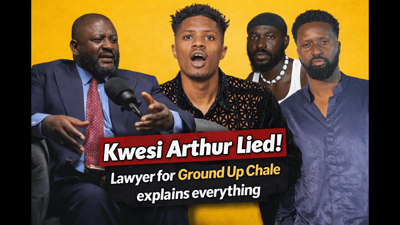 Kwesi Arthur vs Ground Up Chale: Lawyer Responds to Allegations