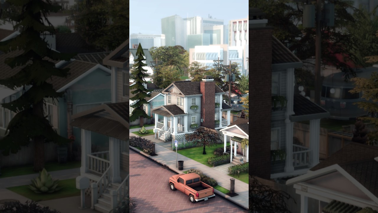 New realistic save file in The Sims 4 🌿 (nocc)  #thesims4