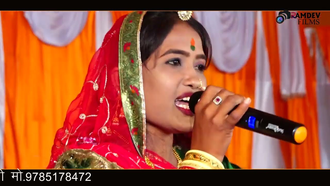 || ठुमक ठुमक कर चाल भवानी संजू राव की अवाज बहूत ही सुन्दर भजन || जवाली श्रीयादे लाईव RAMDEV FILMS