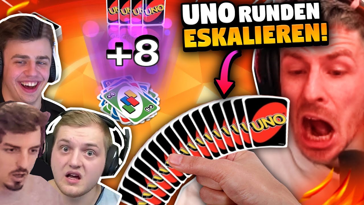 UNO mit TRYMACS & PAPAPLATTE eskaliert komplett! (8+ Ziehen bitte)