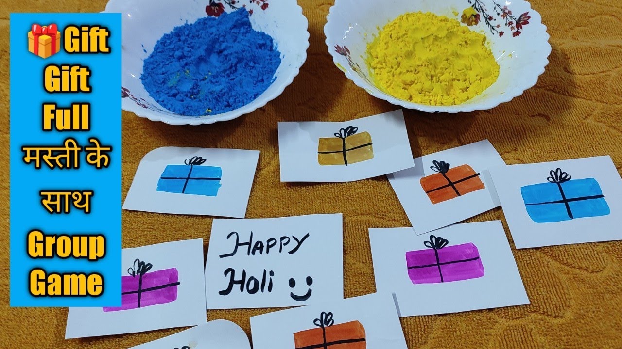 Kitty party game, Holi game , Holi kitty party game, Group Game Holi Party, ladies kitty party game
