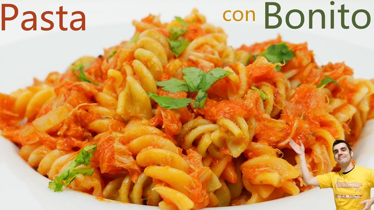 Receta de ESTUDIANTE versión GOURMET: PASTA con BONITO o ATÚN🍝