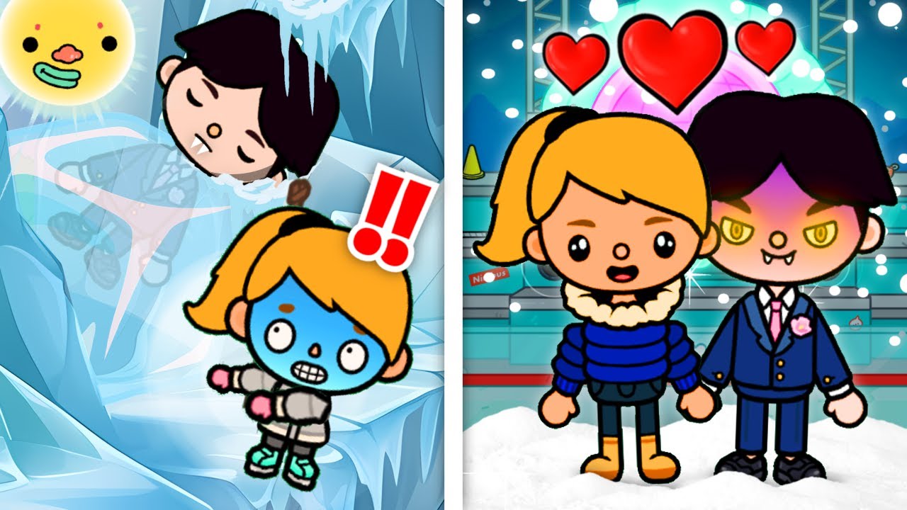 MEINE LIEBESGESCHICHTE mit einem VAMPIR in TOCABOCA 😍 (Toca Life World | Story)