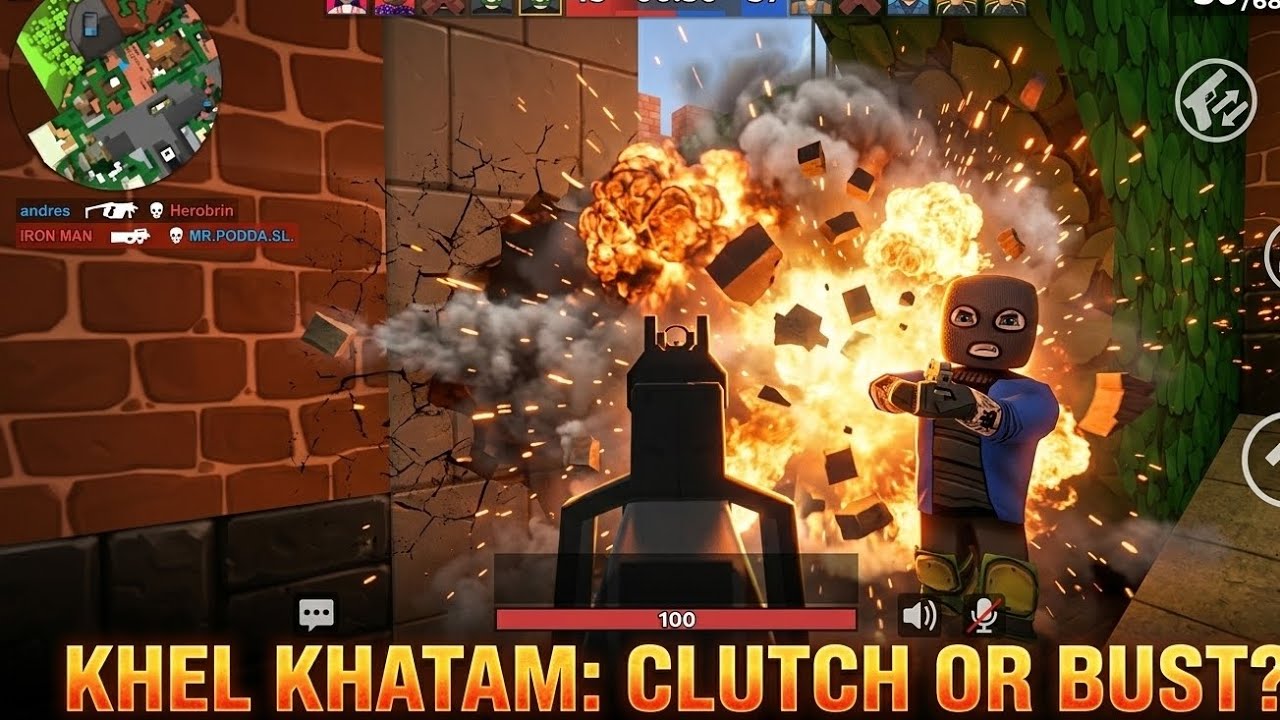 Kuboom team death match Gameplay 