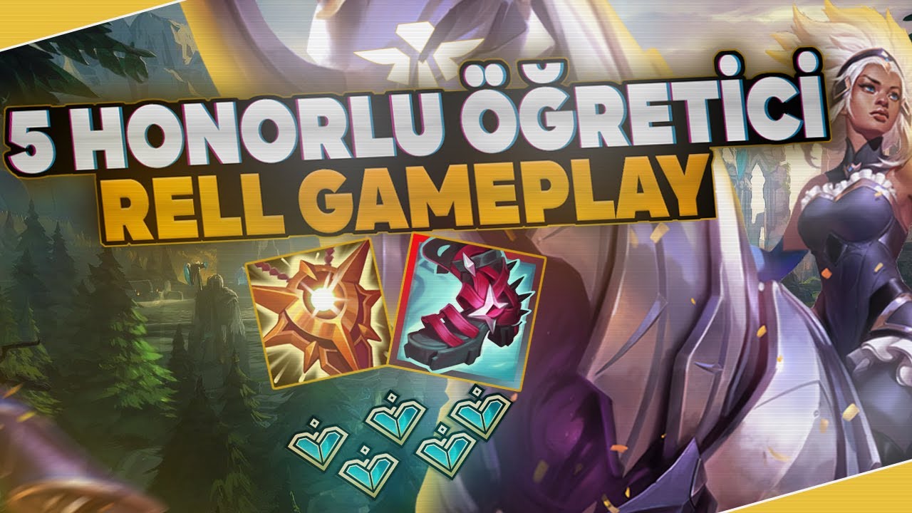 RAKİPTEN HONOR ALAN ÖĞRETİCİ RELL GAMEPLAY EUW GRANDMASTER