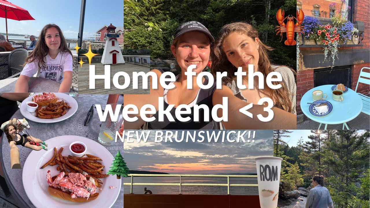I went home to New Brunswick for the weekend 🌲✨ (7 months ago)