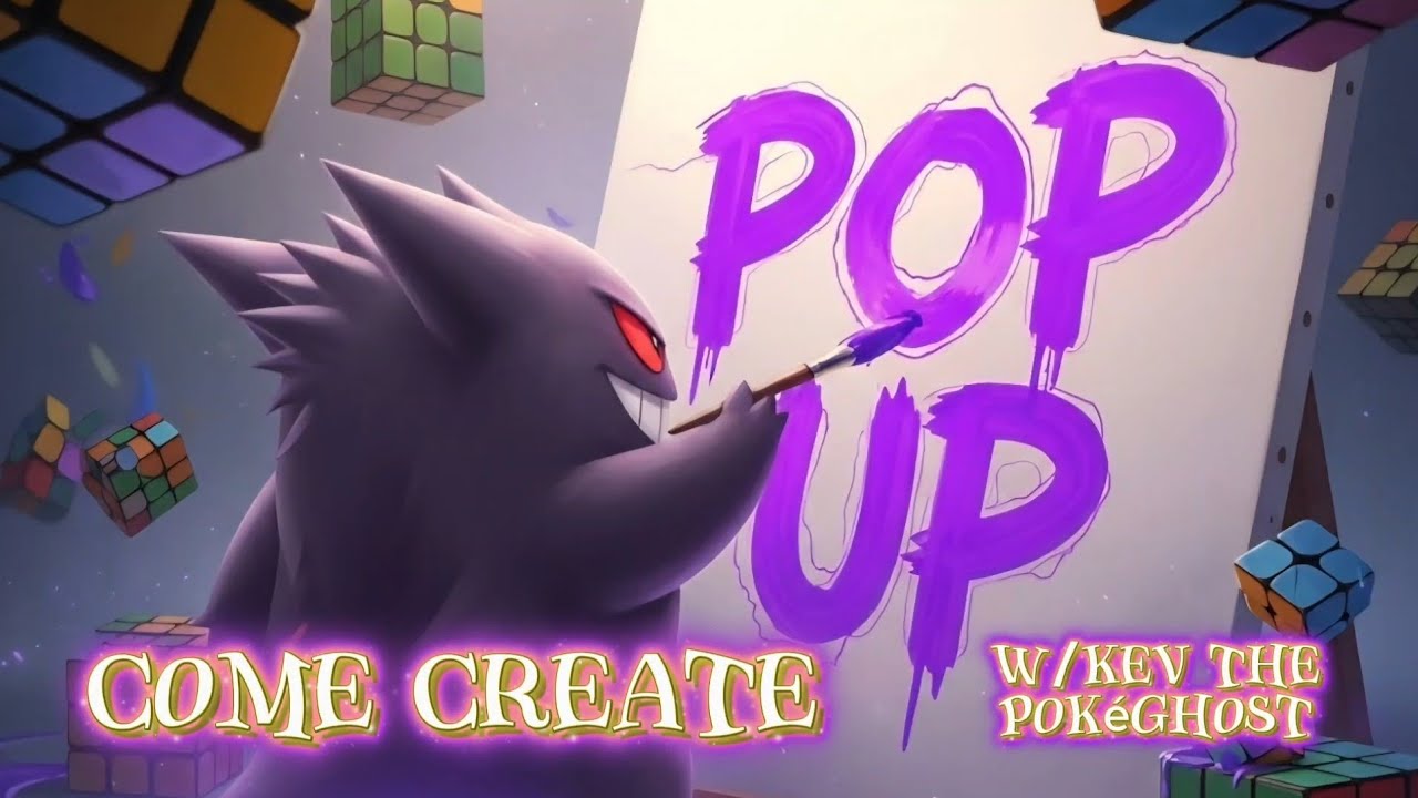 Art Pop Up w/Kev the PokéGhost!