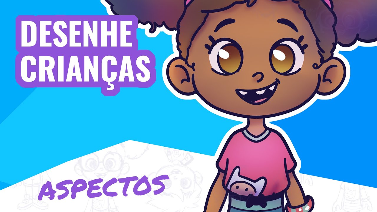 Cartoons 31 - Como desenhar crianças