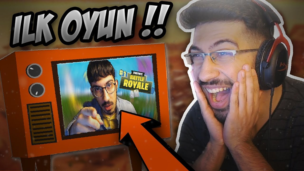 İLK FORTNITE VİDEOMU İZLİYORUM !