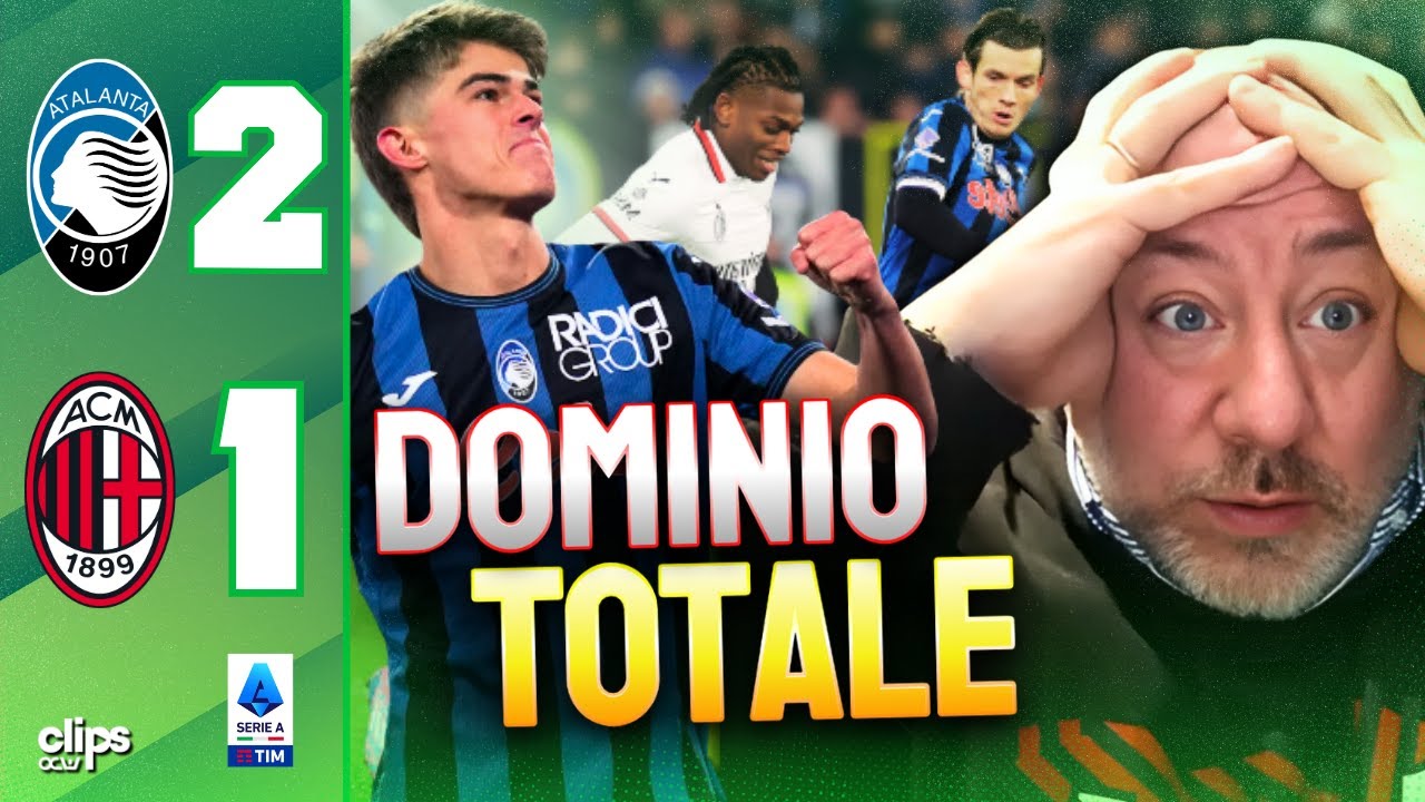 ATALANTA - MILAN 2-1 | DE KETELAERE e LOOKMAN PIEGANO il DIAVOLO!!! FONSECA: 