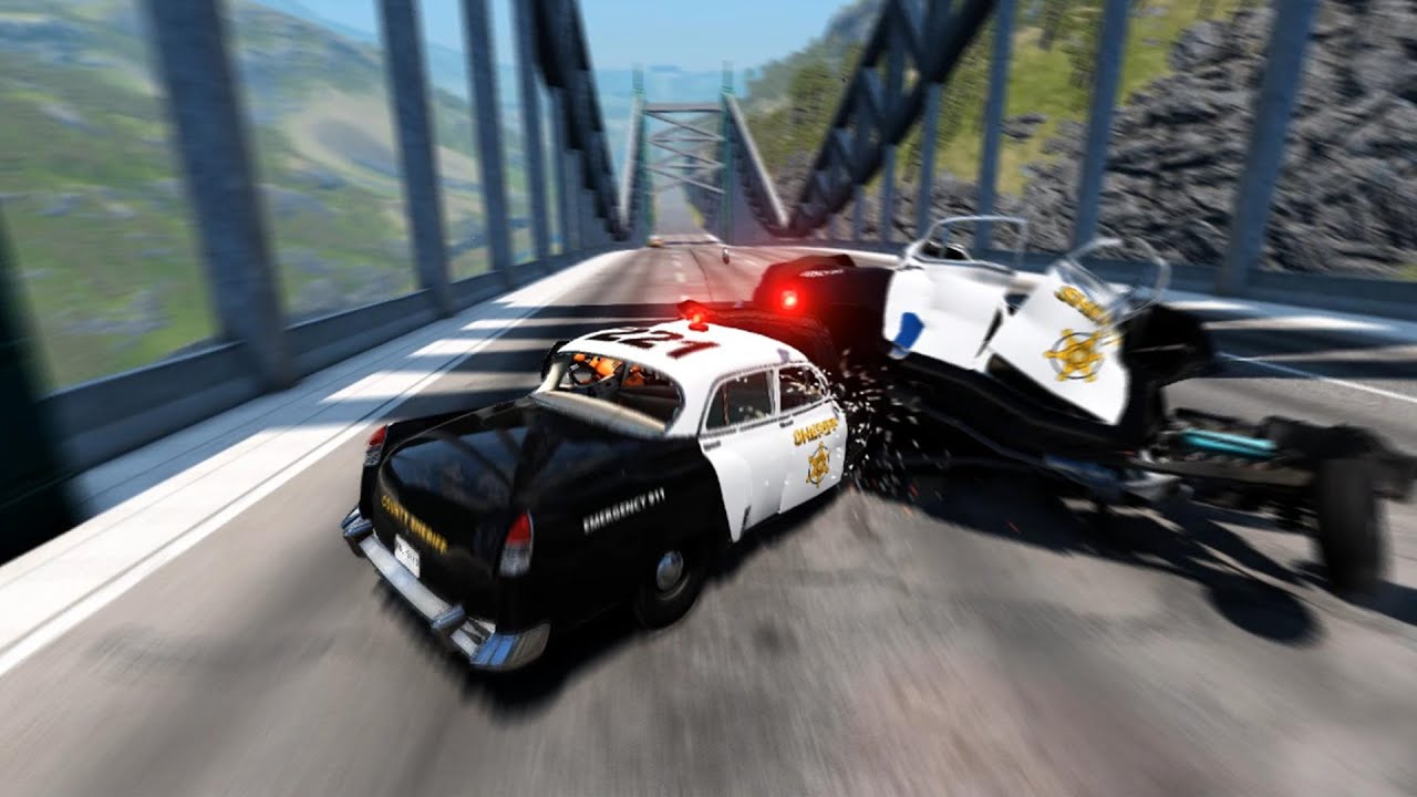 Trapped in BeamNG.drive – Escape or Get Crashed? #11