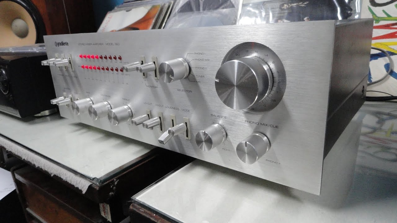 O Rei do Som - Amplificador Gradiente Model 360