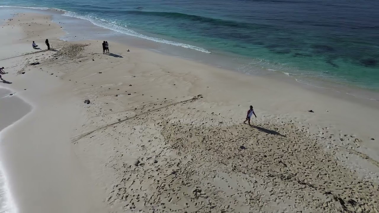 Alone in the sand 