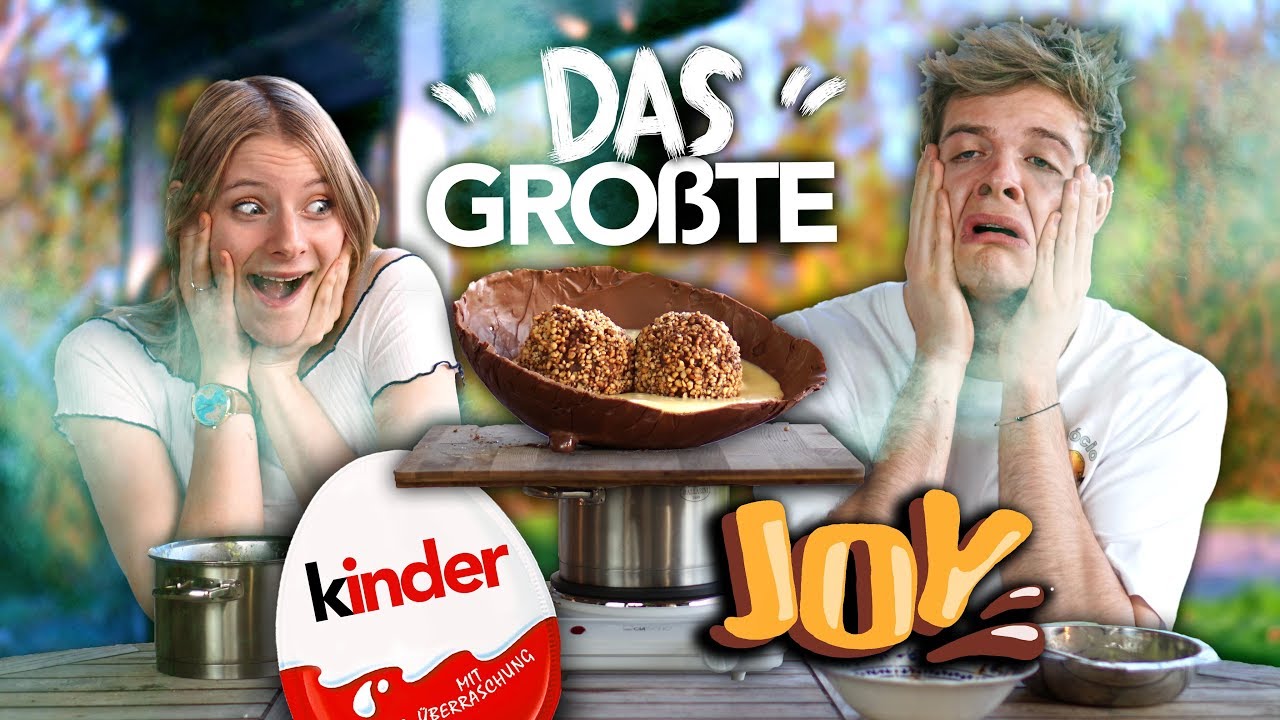DAS GRÖßTE KINDER JOY DER WELT - Emy's Backstübchen | Joey's Jungle
