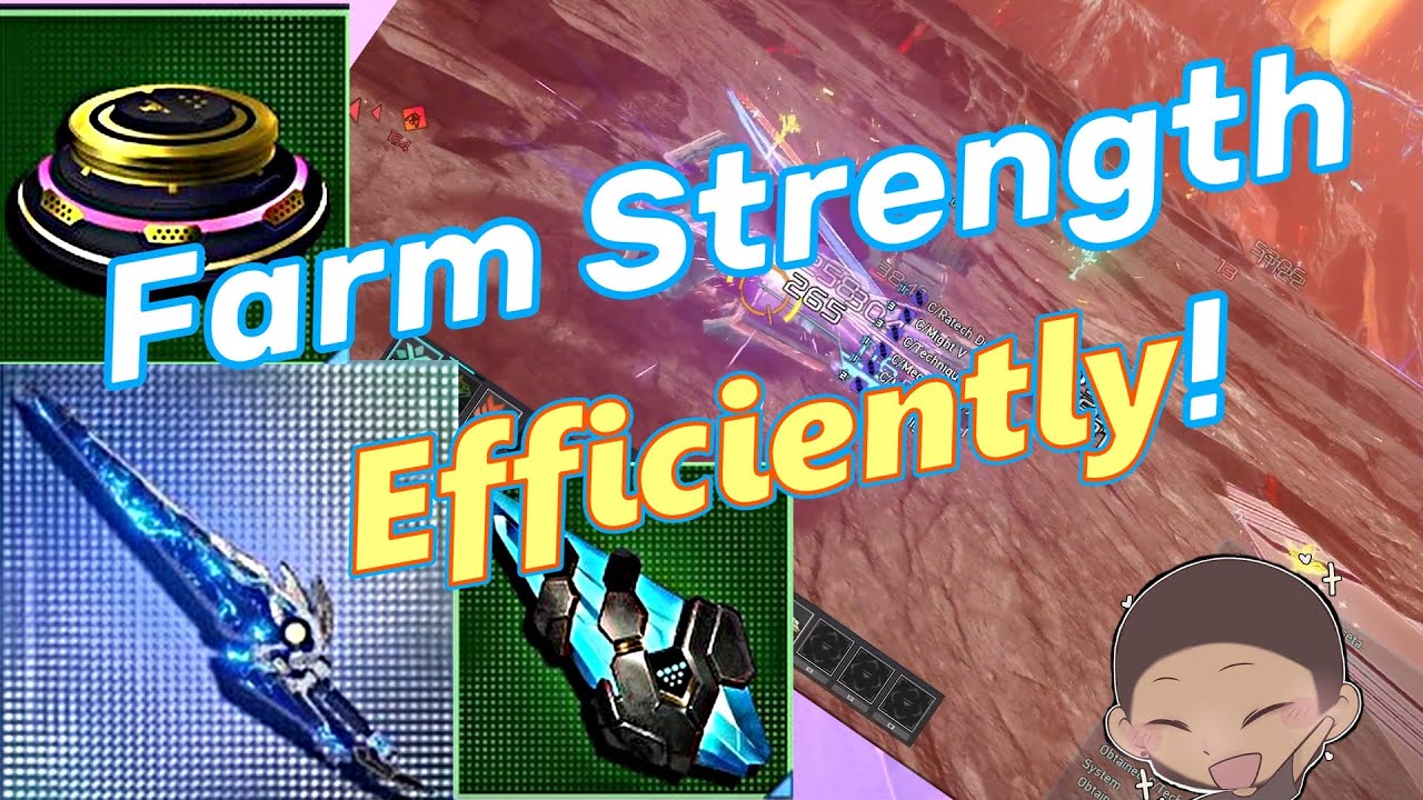 PSO2 NGS | BEST WAY To EFFICIENTLY Farm Mats For Your Selio Weapon - Progre Grinder & Evoluvolt I