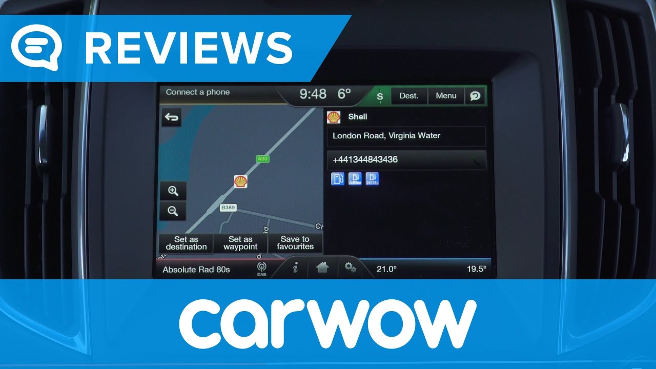 Ford Edge 2016 SUV infotainment review | Mat Watson Reviews