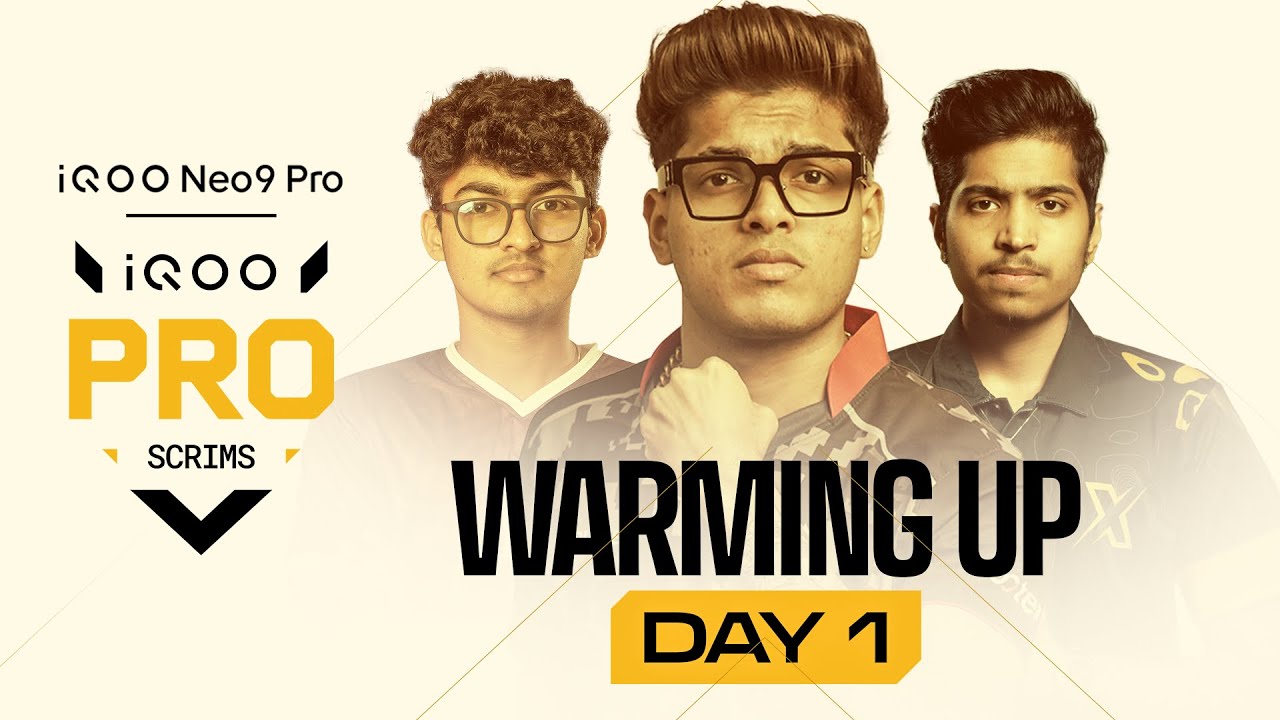 iQOO Pro Scrims | Warming up for iQOO India League 2024 LAN  | Practice matches |