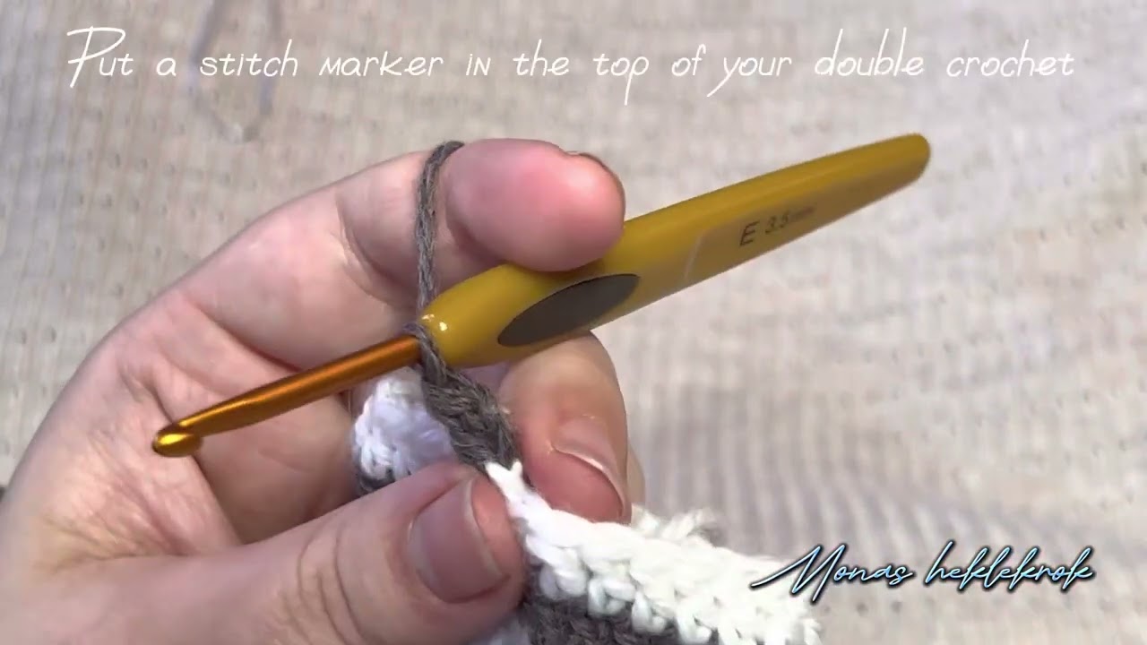 TUTORIAL: Super easy jogless colorchange for Double crochet in the round