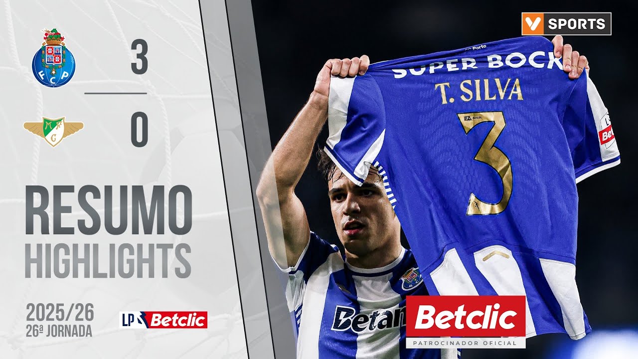 Resumo: FC Porto 3-0 Moreirense (Liga 25/26 #26)
