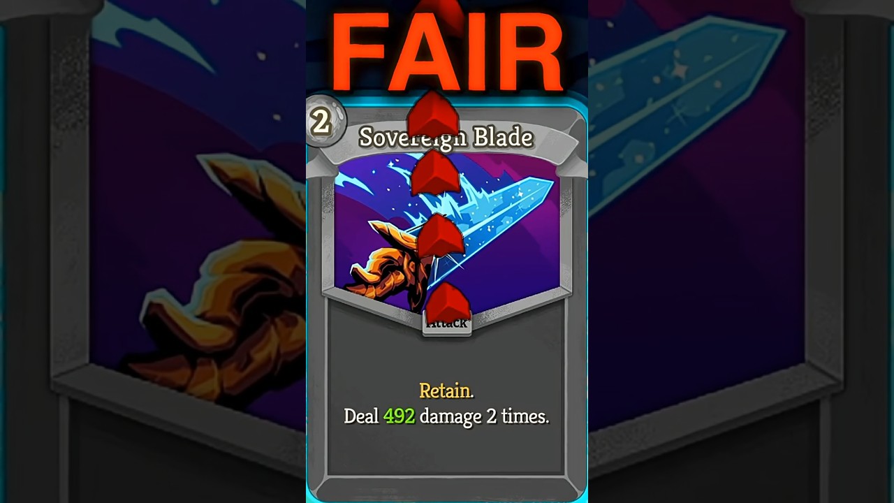 New Patch Sovereign Blade Is OP In Slay The Spire 2 #slaythespire #slaythespire2