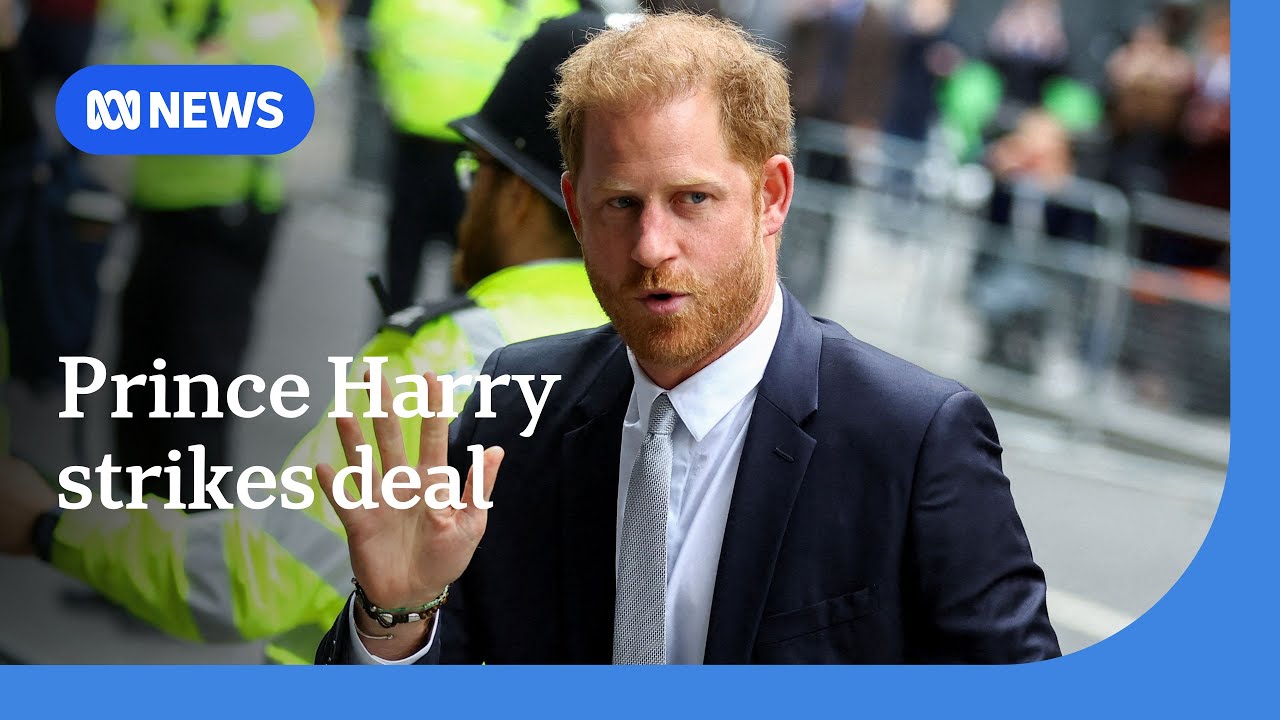 Prince Harry strikes settlement deal with British tabloids | ABC NEWS