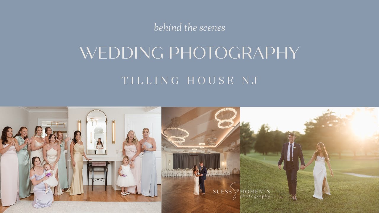 Behind the Scenes: Wedding photography at Tilling House At Suneagles Golf Club in New Jersey