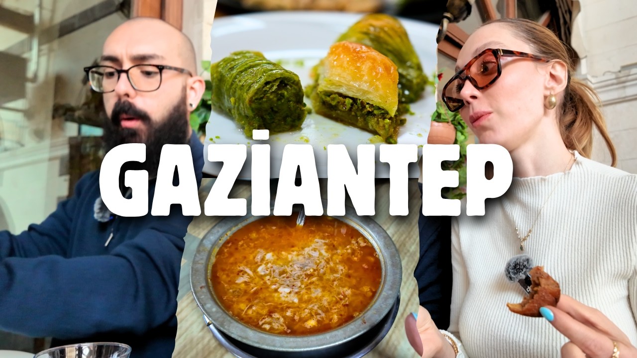 YİYE YİYE GAZİANTEP TURU #vlog