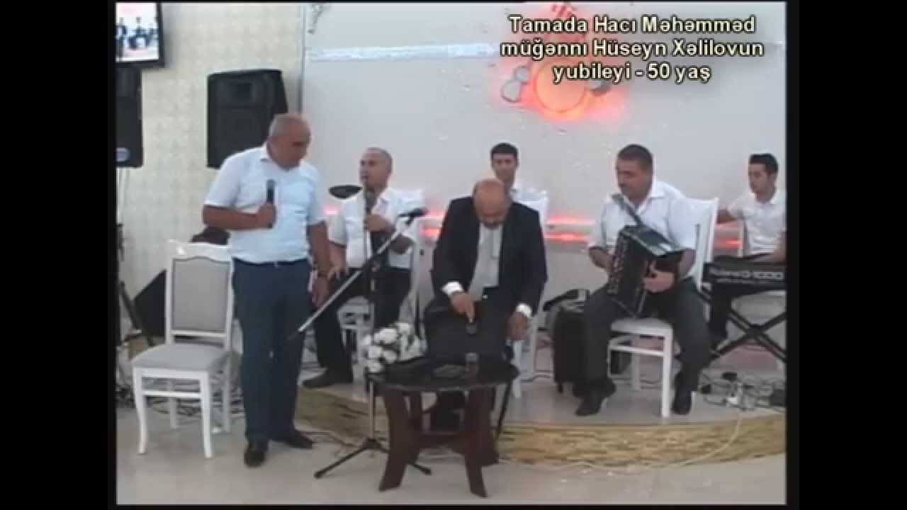 Tamada Haci Mehemmed ve Cabir Abdullayev  mugenni H.Xelilovun 50 illik yubileyi