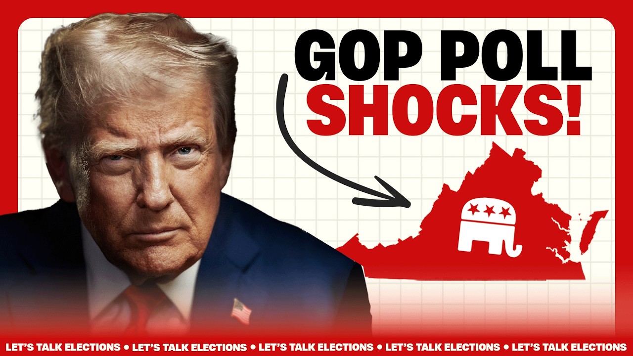 ШОКИРУЮЩЕ: Опрос Республиканской партии показывает победу демократов в Вирджинии.