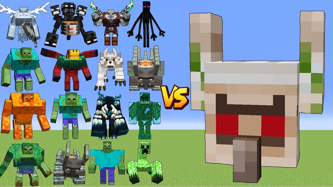 Which Mutant Mobs is immortal against New Mutant Golem ?