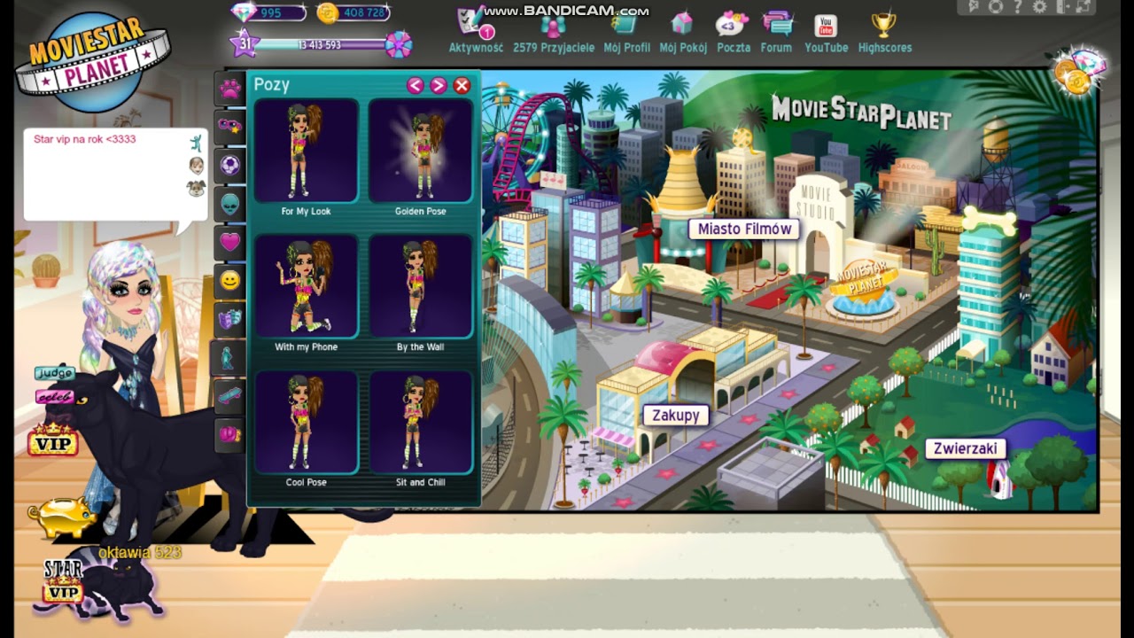 MovieStarPlanet  - Kupuje star vip na rok
