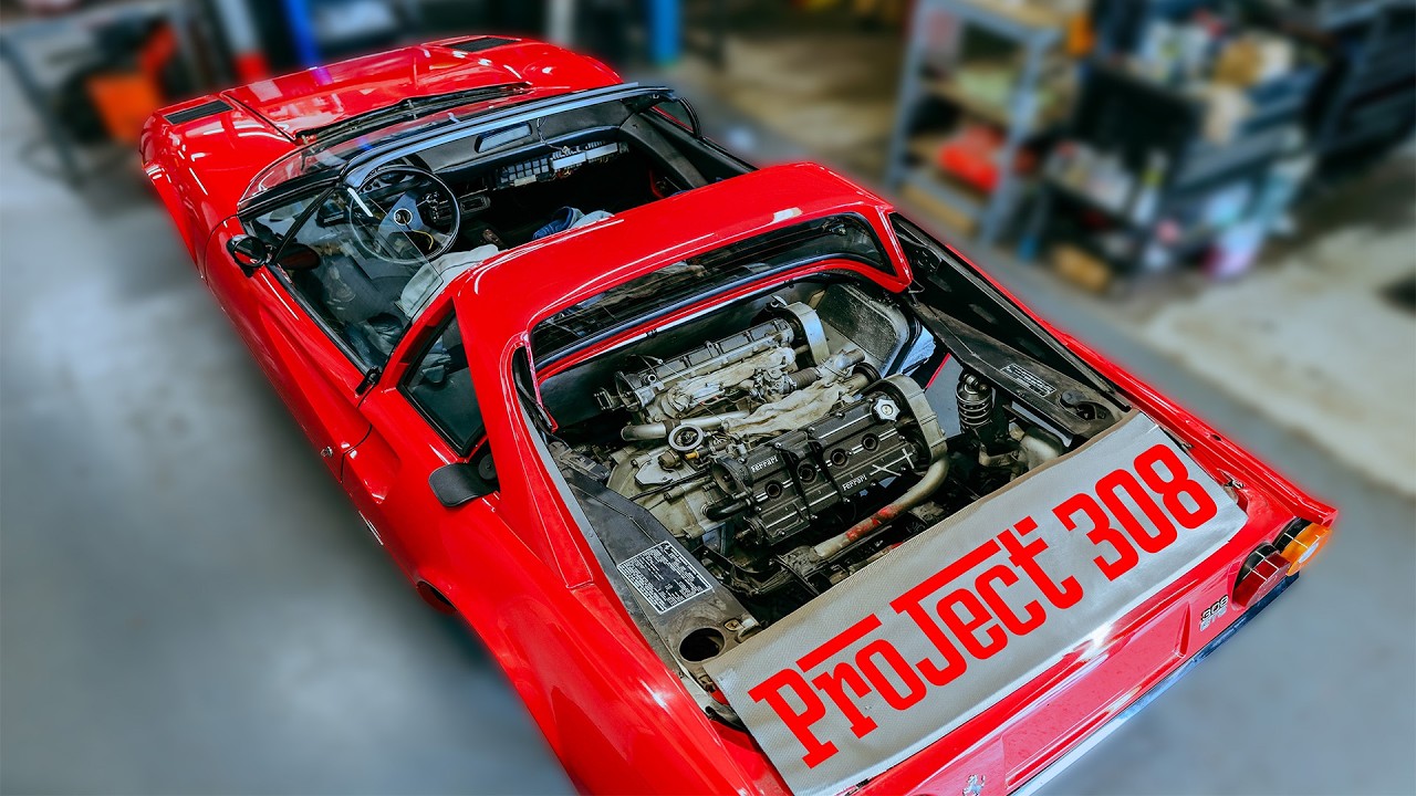 #Ferrari 308 complete restoration series