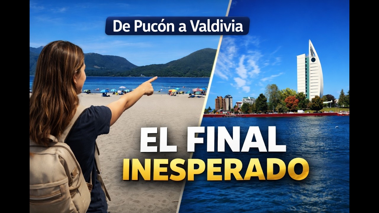 Playa blanca, Villarrica y Valdivia, la despedida más emocional!