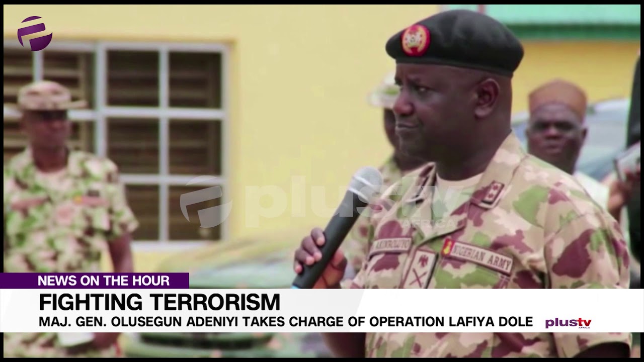 Major Gen. Olusegun Adeniyi Takes Over Operation Lafiya Dole
