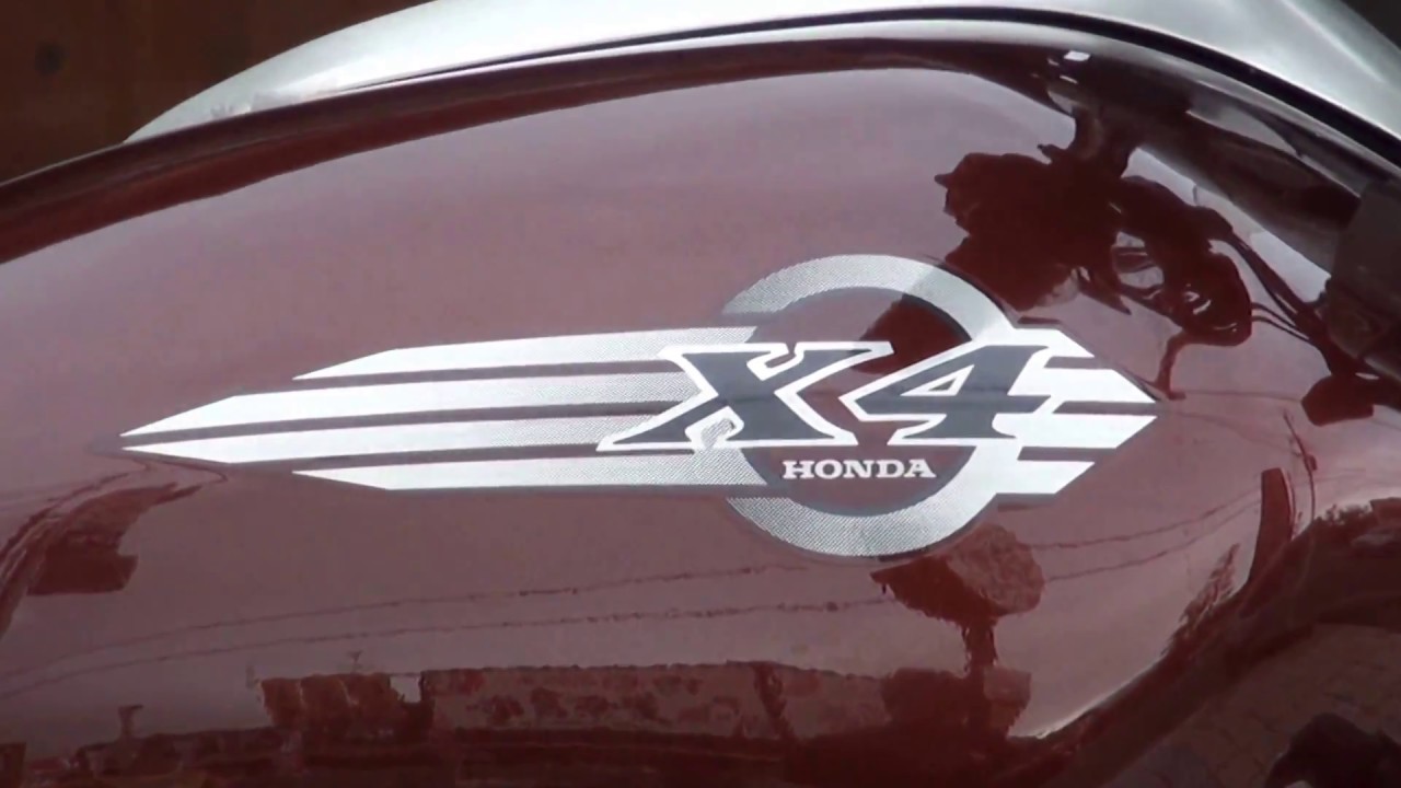 美人ライダータンデム　SUPERTRAPPサウンドを聞け　HONDA・X4 Type LD　パワードカスタム　SC38　未知なる領域=X　ホンダ・X4