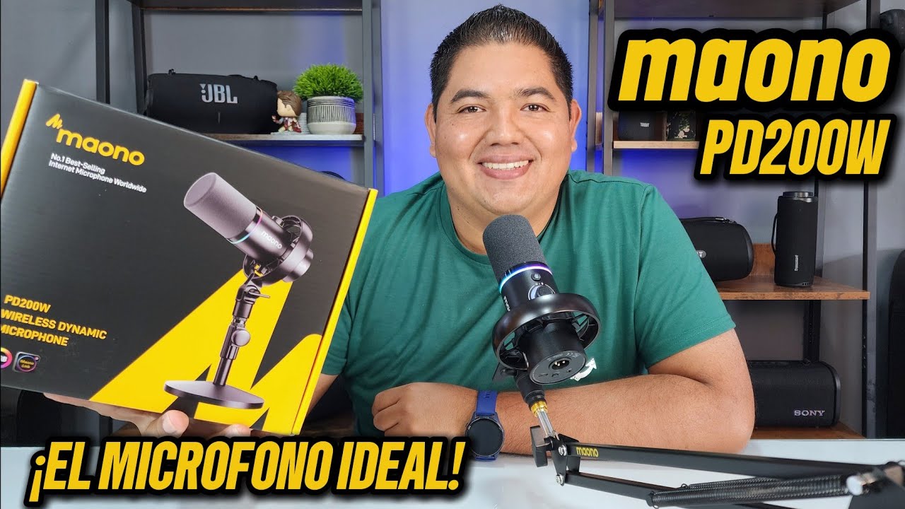 ¡Ahora es Inalambrico! | El micrófono que necesitas | MAONO PD200W | UNBOXING Y Review #maonopd200w