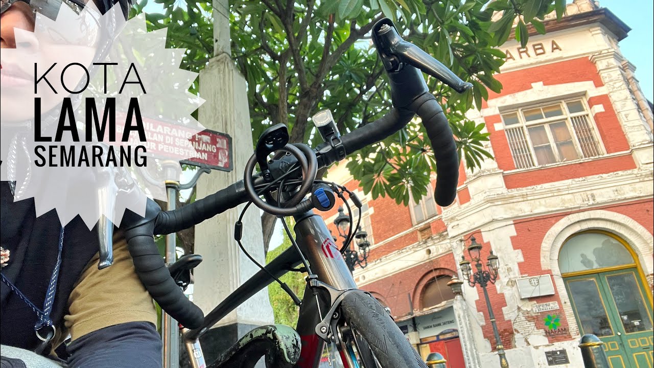 Kota Lama Semarang Estetik Minggu Pagi Agustus 2025 #semarang #bersepeda #wisatasemarang 