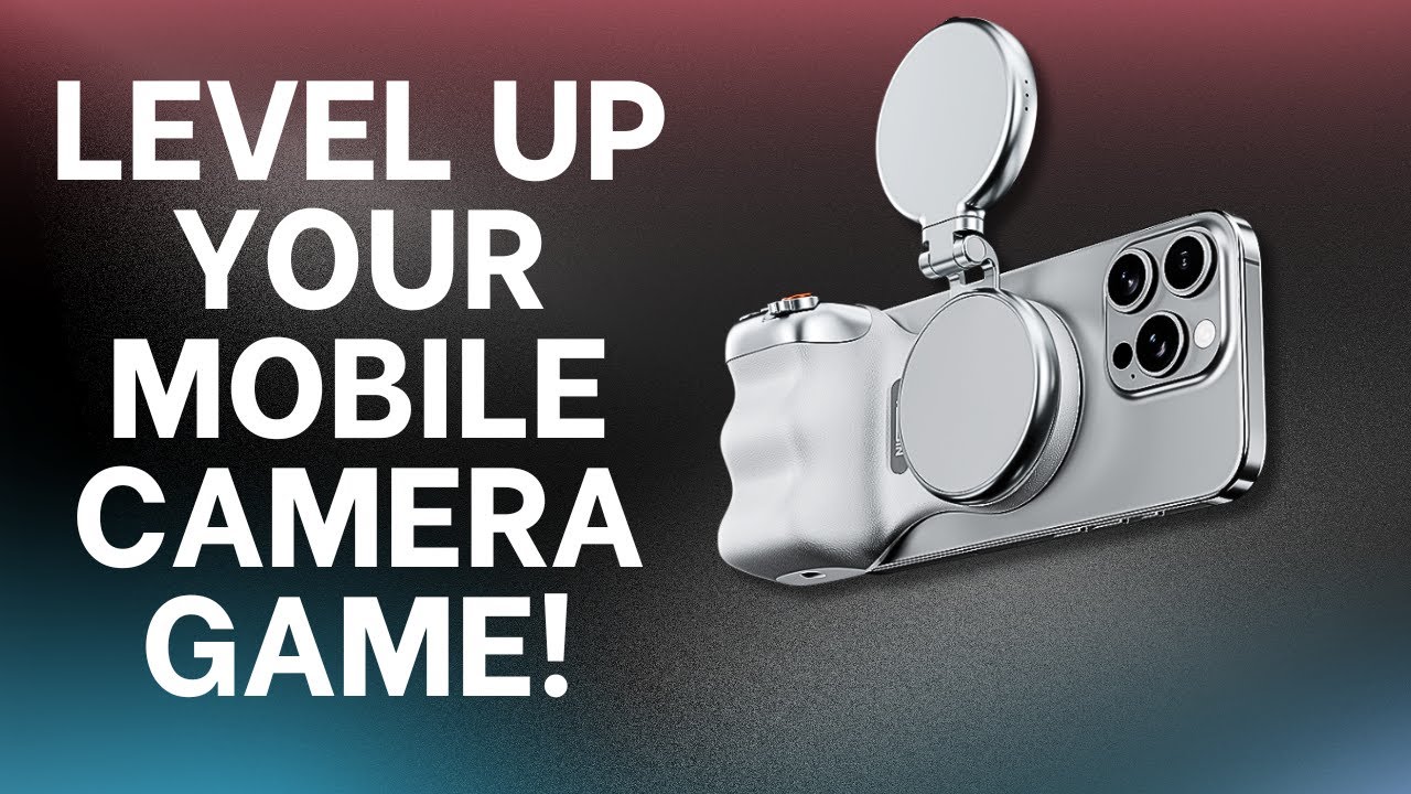 The Best iPhone Photography Accessory? | TELESIN Fun Shot Grip & selfie light Review