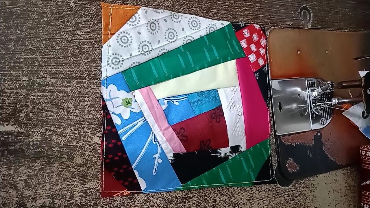 Patchwork mat design color full patchwork reused katran patchwork textile design