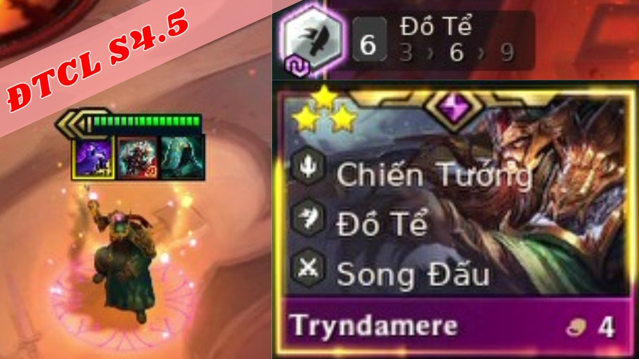 TRYNDAMERE Đồ Tể | ĐTCL MÙA 4.5 - Tái hiện: Lễ Hội Quái Thú | LMHT | Full gameplay