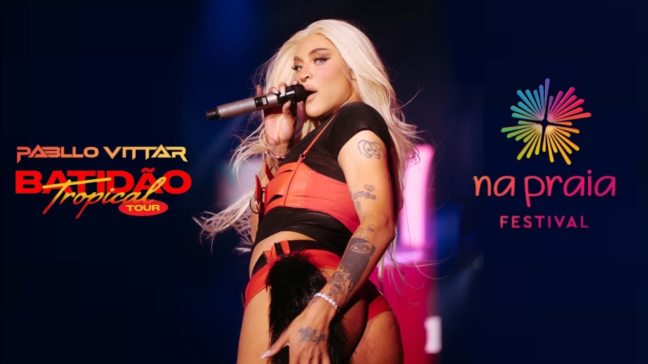 Pabllo Vittar - Na Praia Festival Brasília 4K (Show Completo part. Taty Girl) 03/08/2025