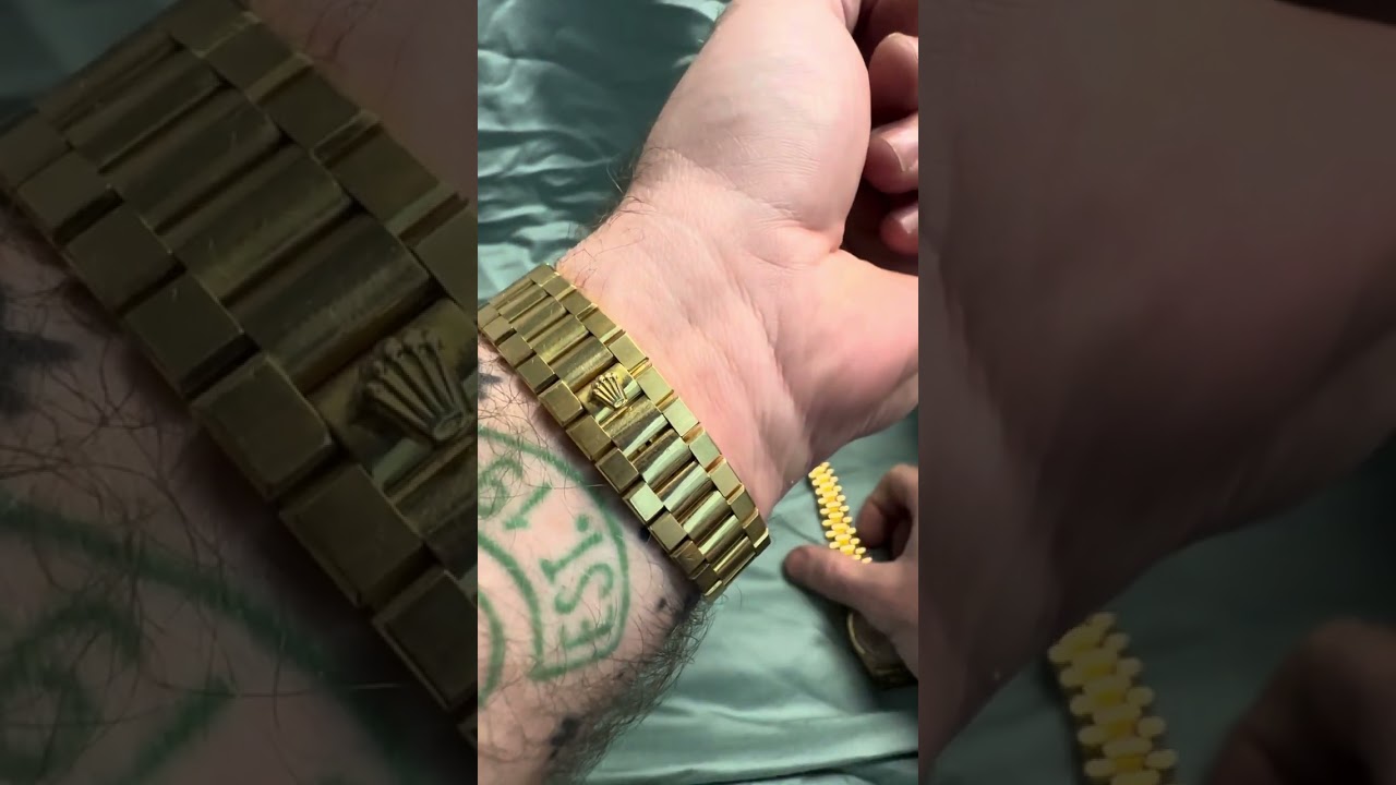 Comparing a Rolex 36mm Day Date to a 36mm Rolex Day Date 19038 Oysterquartz hands on!