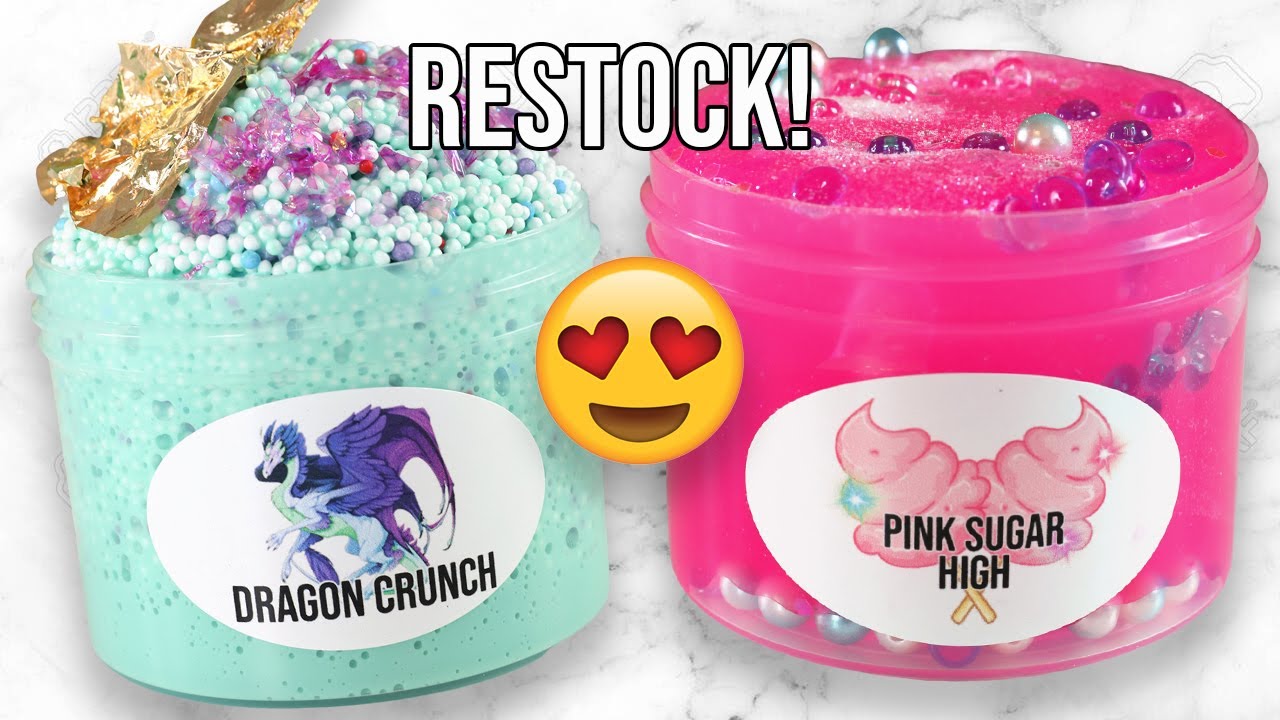 Slime Shop Restock! July 10, 2020! - @UniicornSlimeShop 💦