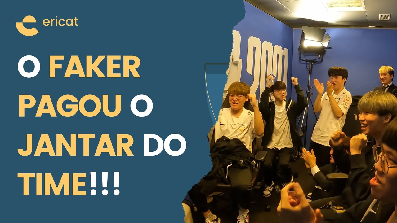 ERICAT REAGE AO VLOG DA T1 NA ISL&Acirc;NDIA PARA O WORLDS 2021