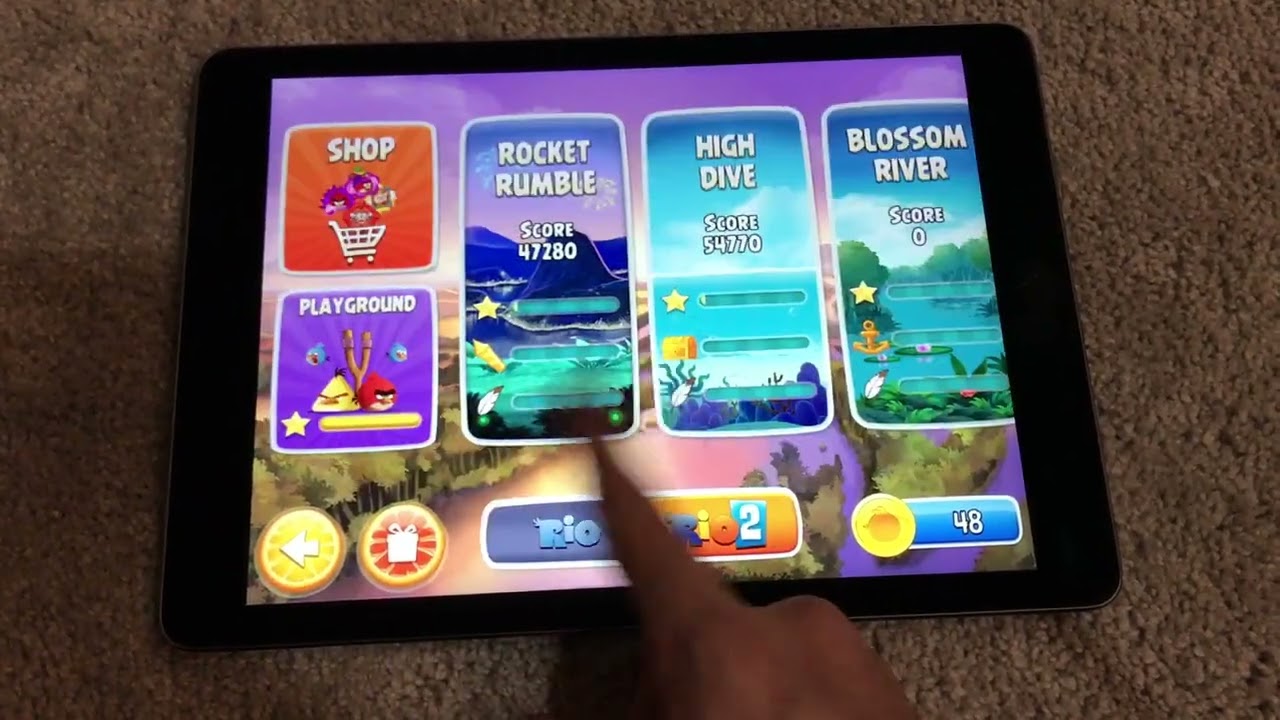 Angry Birds Rio HD 2.6.1 Gameplay