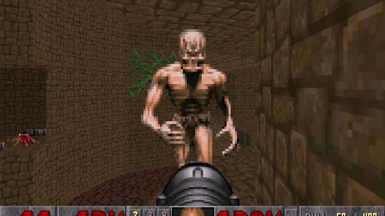 Unexpected blind Arch-Vile in Final Doom (Plutonia)