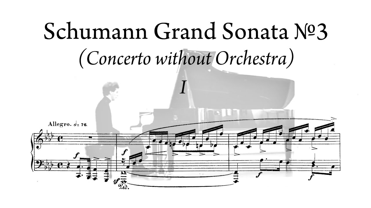 Schumann: Piano Sonata No. 3 in F minor, Op. 14 (Mvt. 1)/ Yevgeny Morozov, Yale Sprague Hall [score]